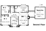 European Style House Plan - 3 Beds 2.5 Baths 3067 Sq/Ft Plan #312-249 