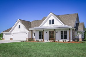 House Plan Design - Farmhouse Exterior - Front Elevation Plan #430-258