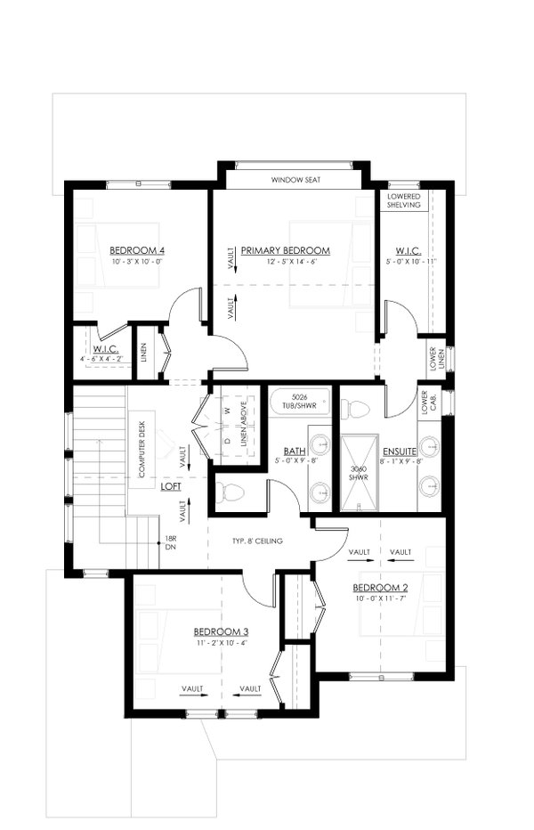 Farmhouse Floor Plan - Other Floor Plan #1114-3