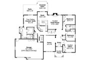 Craftsman Style House Plan - 3 Beds 2.5 Baths 2489 Sq/Ft Plan #124-749 