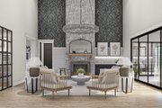 Modern Style House Plan - 5 Beds 5 Baths 5207 Sq/Ft Plan #455-575 