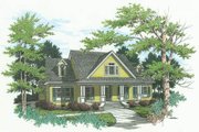 Country Style House Plan - 3 Beds 2.5 Baths 2393 Sq/Ft Plan #45-146 
