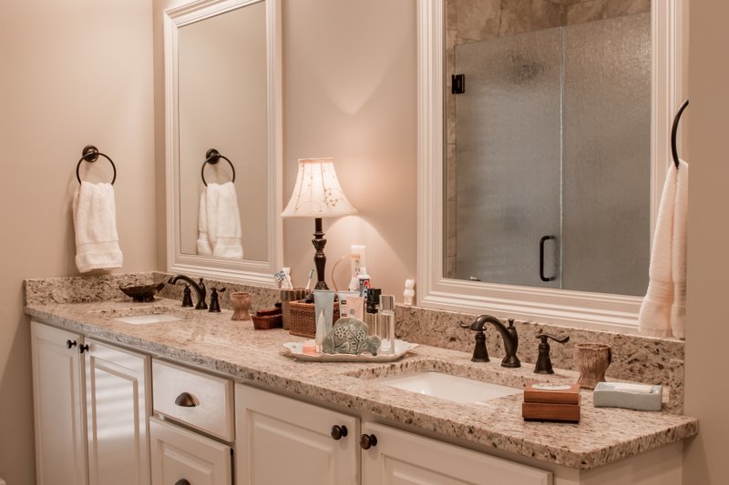 Home Plan - Interior - Master Bathroom 1 for European House Plan #430-168 - 3 bed, 2 bath