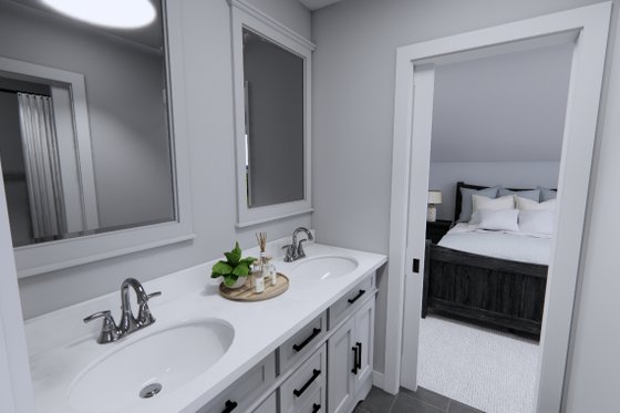 Interior - Bathroom for Craftsman House Plan #51-1338 - 4 bed, 3 bath