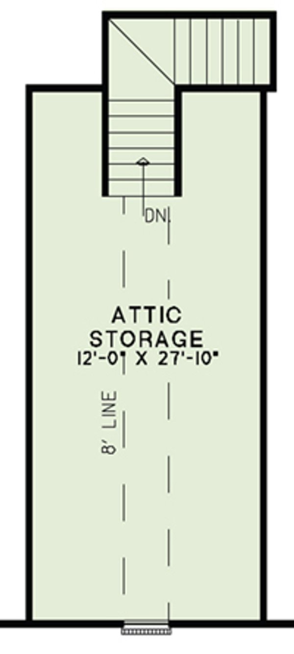 House Design - European Floor Plan - Upper Floor Plan #17-2439