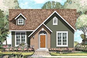 Traditional Exterior - Front Elevation Plan #424-188
