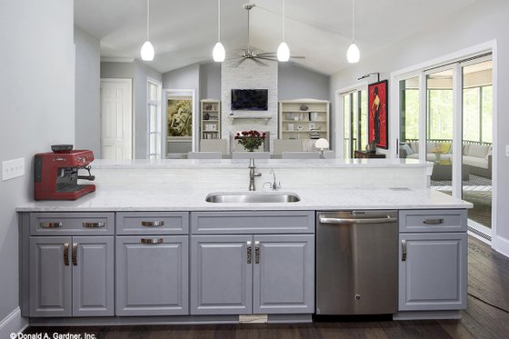 Interior - Kitchen 3 for Prairie House Plan #929-1001 - 3 bed, 2.5 bath