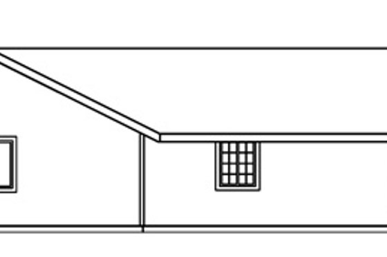 Exterior - Other Elevation for Craftsman House Plan #124-725 - 2 bed, 2 bath