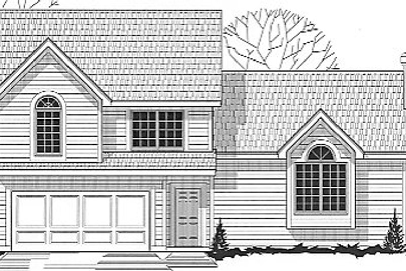 Traditional Style House Plan - 3 Beds 2 Baths 1500 Sq/Ft Plan #67-643