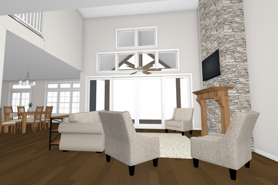 Photo 12 for Farmhouse House Plan #1109-19 - 5 bed, 3 bath