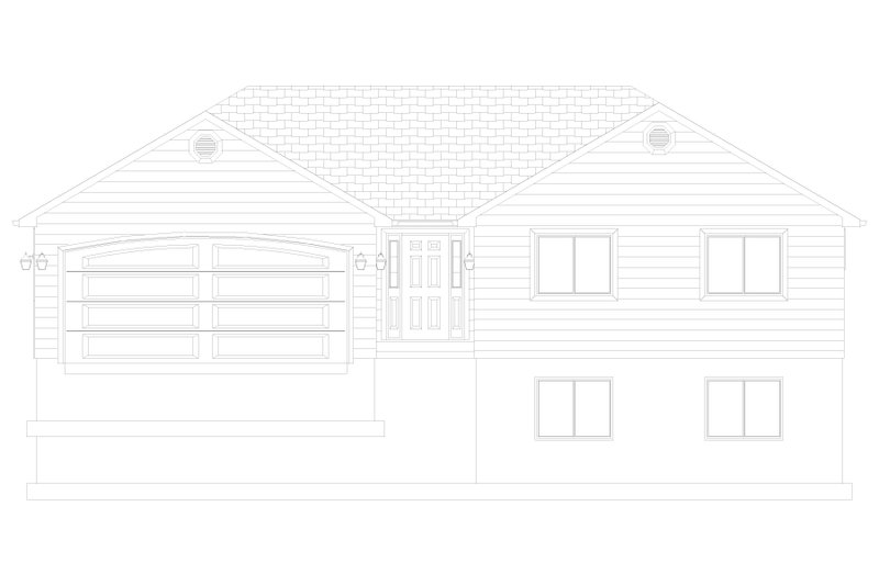House Design - Exterior - Front Elevation 5 for Traditional House Plan #1060-184 - 3 bed, 2 bath