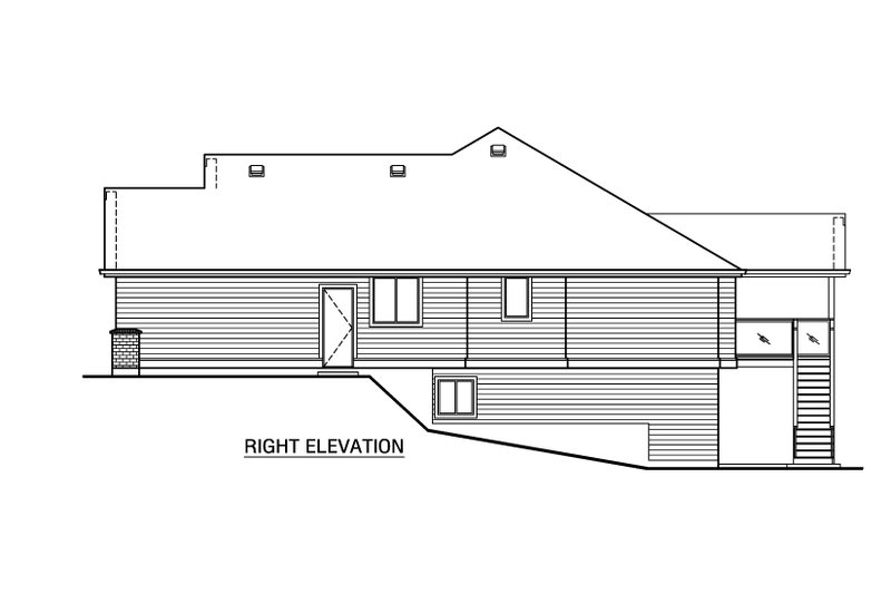 Dream House Plan - Exterior - Other Elevation 1 for Craftsman House Plan #1100-106 - 3 bed, 2 bath