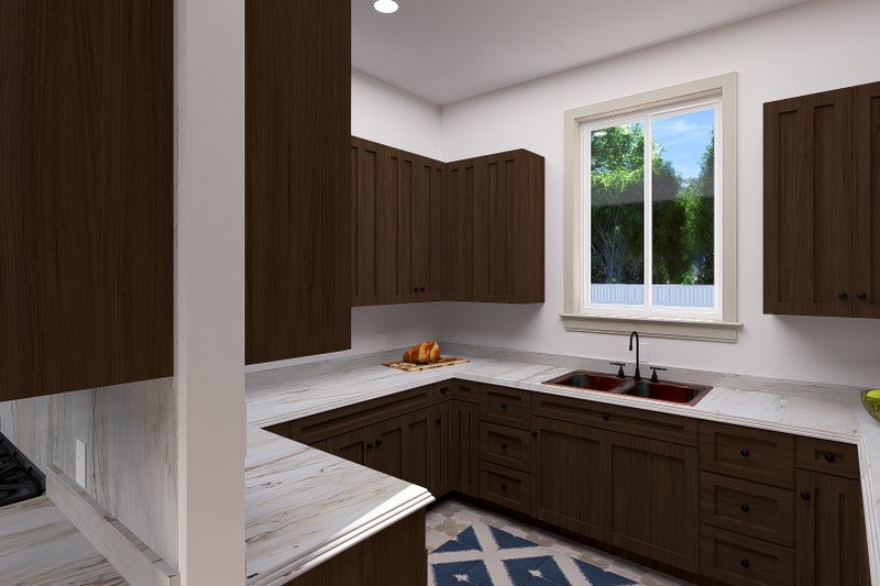 House Design - Interior - Kitchen 1 for Mediterranean House Plan #1060-255 - 3 bed, 2.5 bath