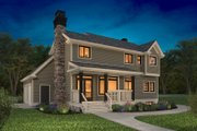 Country Style House Plan - 3 Beds 2.5 Baths 1924 Sq/Ft Plan #47-943 