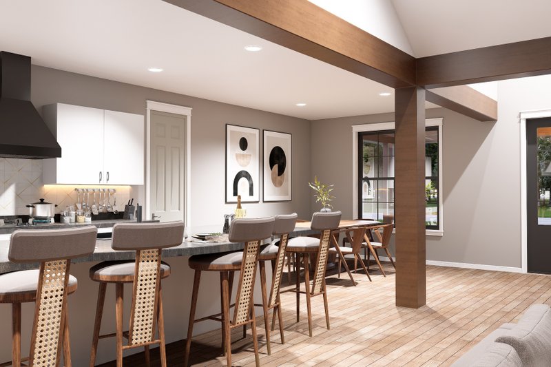 Home Plan - Interior - Kitchen for Farmhouse House Plan #932-1317 - 3 bed, 2.5 bath