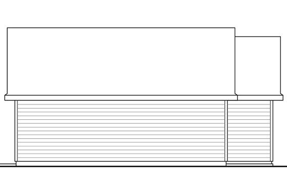 Exterior - Other Elevation 1 for Traditional House Plan #124-942 - 1 bed, 1 bath