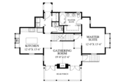 Craftsman Style House Plan - 3 Beds 3 Baths 2064 Sq/Ft Plan #426-9 