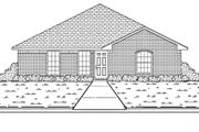 Traditional Style House Plan - 3 Beds 2 Baths 1280 Sq/Ft Plan #84-298 