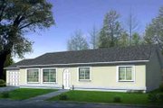 Ranch Style House Plan - 3 Beds 2 Baths 1536 Sq/Ft Plan #1-1278 