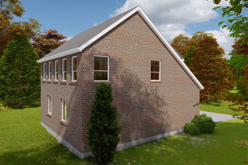 Home Plan - Exterior - Other Elevation for Colonial House Plan #1060-164 - 2 bed, 1 bath