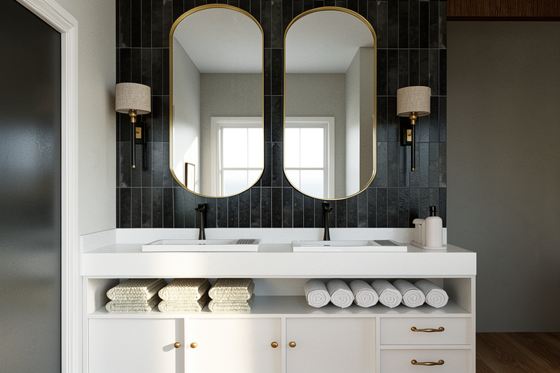 Dream House Plan - Interior - Master Bathroom for Farmhouse House Plan #1064-122 - 3 bed, 2.5 bath