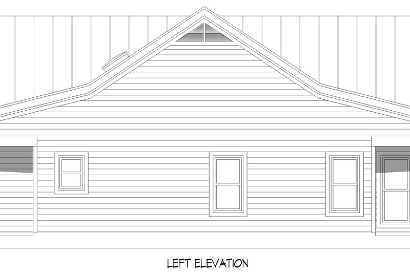 House Plan Design - Exterior - Other Elevation for Country House Plan #932-1303 - 2 bed, 2 bath