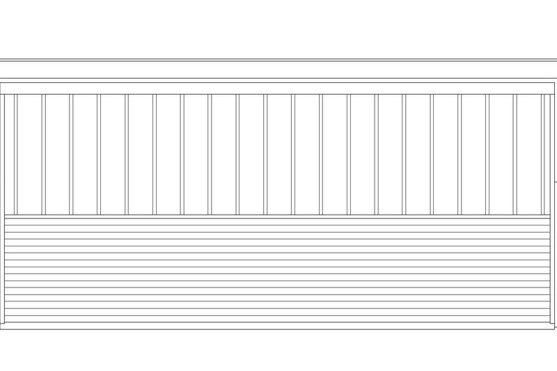 House Blueprint - Exterior - Other Elevation for Contemporary House Plan #932-210, 0 bath
