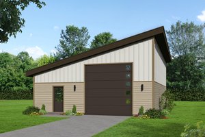 Contemporary Exterior - Front Elevation Plan #932-255