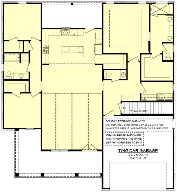 House Blueprint - Farmhouse Floor Plan - Other Floor Plan #430-264