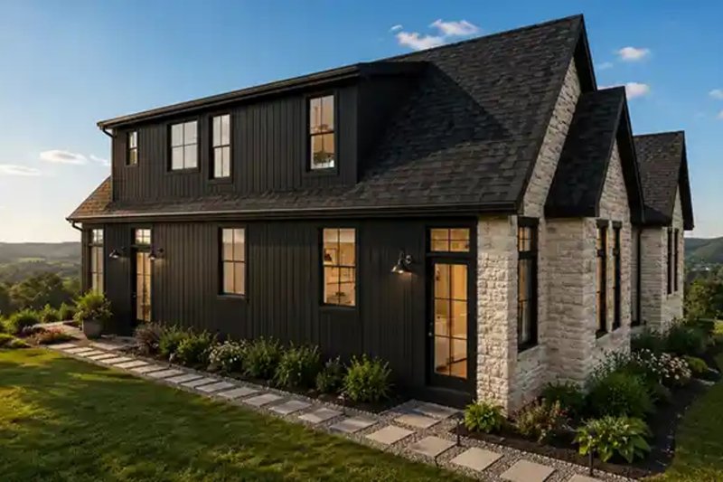 House Design - Exterior - Other Elevation for Modern House Plan #1116-44 - 3 bed, 3.5 bath