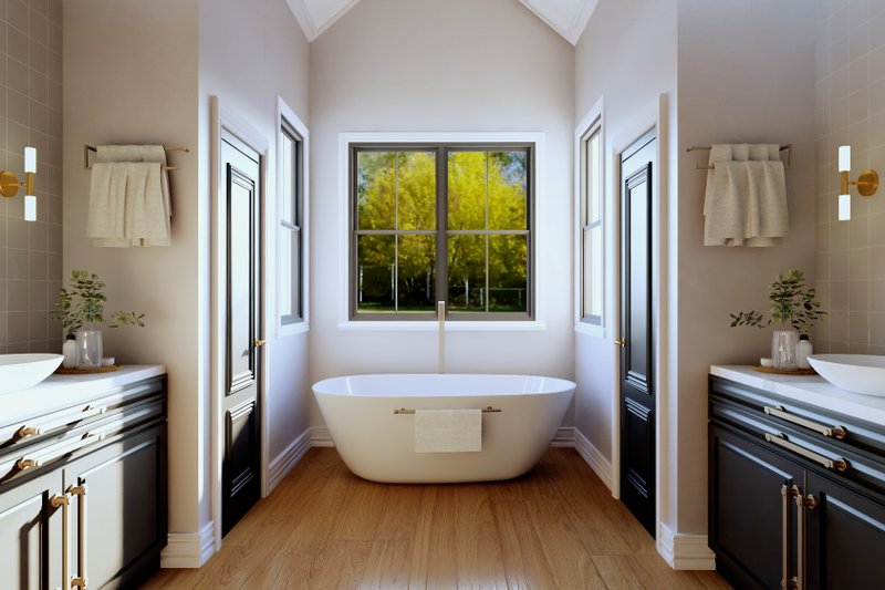 Home Plan - Interior - Master Bathroom for Contemporary House Plan #1064-332 - 5 bed, 6 bath