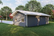 Traditional Style House Plan - 0 Beds 0 Baths 680 Sq/Ft Plan #455-455 