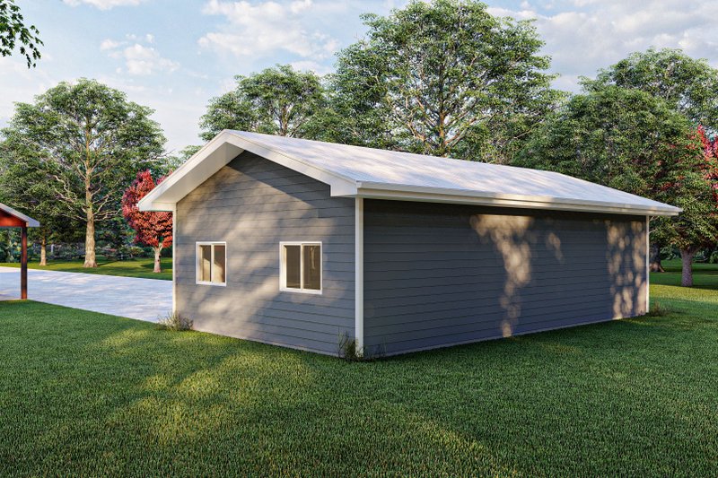 Home Plan - Exterior - Other Elevation for Traditional House Plan #455-455, 0 bath