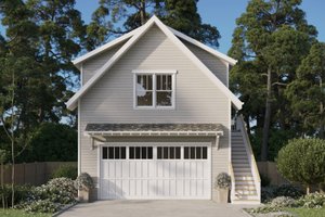 Craftsman Exterior - Front Elevation Plan #461-100