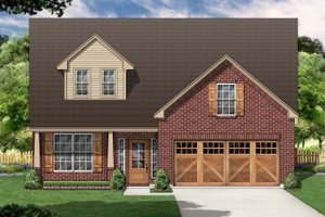 Traditional Exterior - Front Elevation Plan #84-357