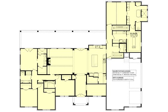 Floor Plan - Other Floor for Traditional House Plan #430-383 - 5 bed, 4.5 bath