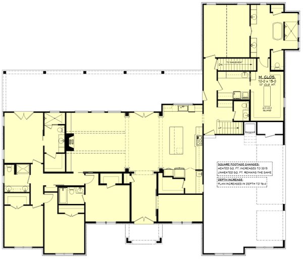 Traditional Floor Plan - Other Floor Plan #430-383