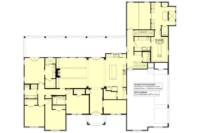 House Design - Floor Plan - Other Floor for Traditional House Plan #430-383 - 5 bed, 4.5 bath