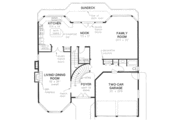 Traditional Style House Plan - 4 Beds 3 Baths 3486 Sq/Ft Plan #18-9127 