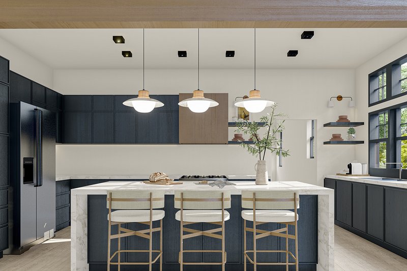 Dream House Plan - Interior - Kitchen for Farmhouse House Plan #124-1363 - 2 bed, 3 bath