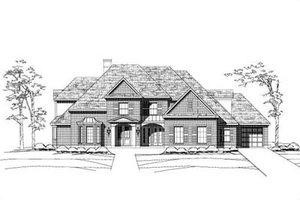 Traditional Exterior - Front Elevation Plan #411-145