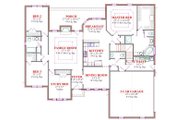 Traditional Style House Plan - 4 Beds 2.5 Baths 2659 Sq/Ft Plan #63-130 