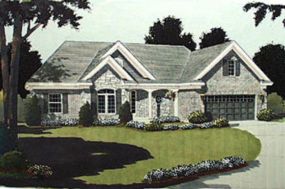 Exterior - Other Elevation for Traditional House Plan #46-103 - 3 bed, 2 bath