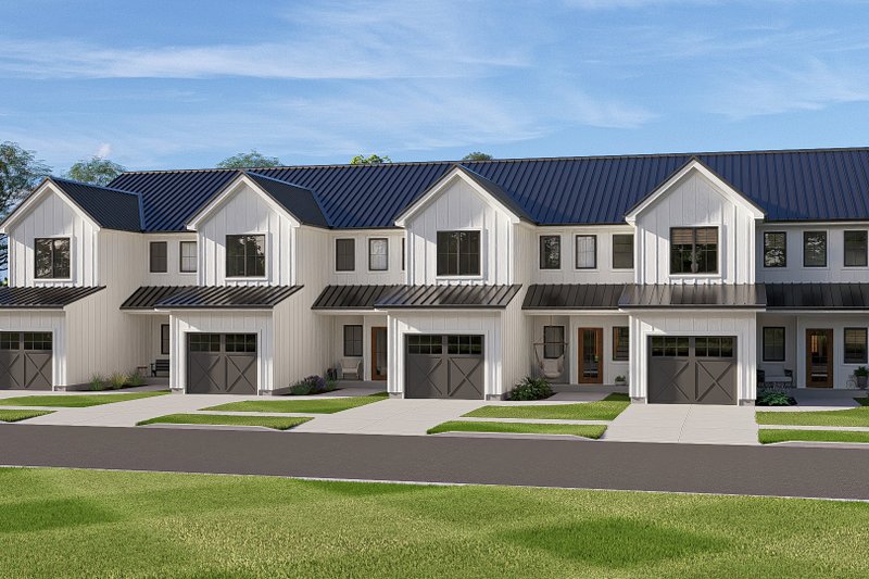 Dream House Plan - Exterior - Other Elevation 1 for Farmhouse House Plan #455-781 - 3 bed, 3 bath