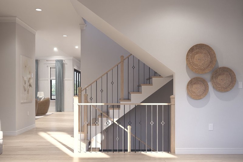 Home Plan - Interior - Entry for Traditional House Plan #455-787 - 4 bed, 4 bath