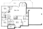Modern Style House Plan - 4 Beds 3.5 Baths 4378 Sq/Ft Plan #308-108 