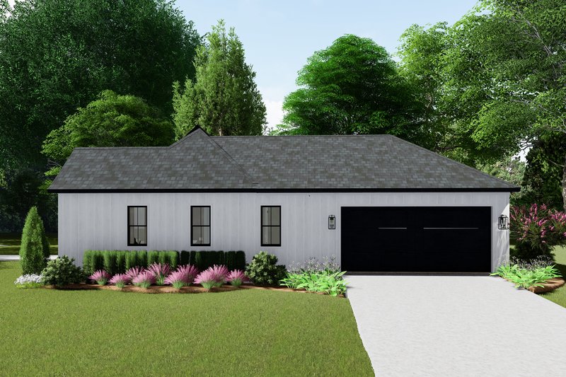 Dream House Plan - Exterior - Other Elevation 1 for Farmhouse House Plan #406-9670 - 3 bed, 2 bath