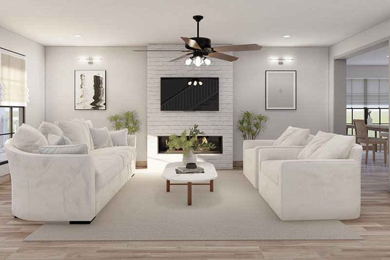 Architectural House Design - Interior - Other for Farmhouse House Plan #923-278 - 3 bed, 3 bath