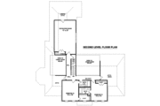 Colonial Style House Plan - 3 Beds 4 Baths 3837 Sq/Ft Plan #81-1264 