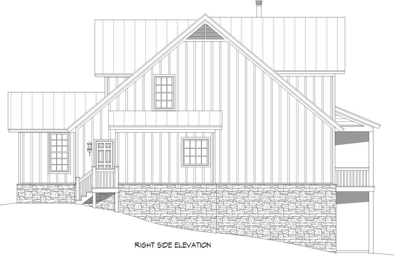 Dream House Plan - Exterior - Other Elevation 1 for Country House Plan #932-685 - 3 bed, 3.5 bath